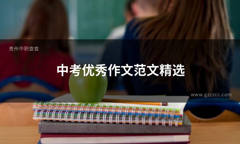 中考优秀作文范文精选